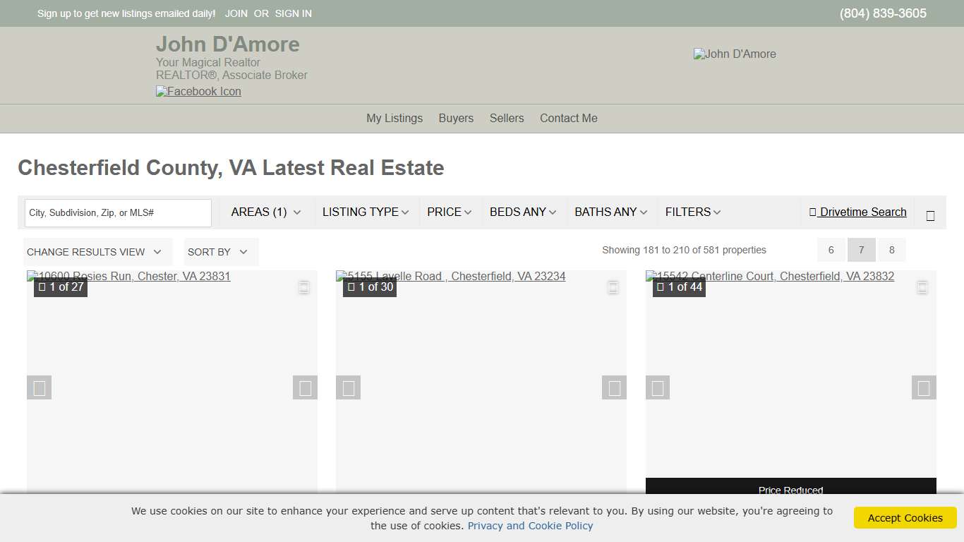 Chesterfield County, VA Latest Real Estate - Napier Realtors ERA